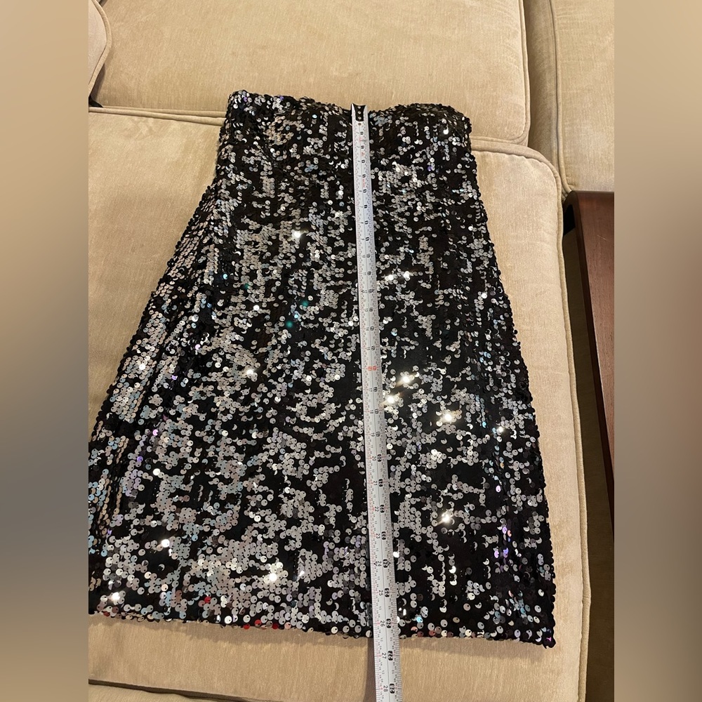 Arden B Dress Large Black/Silver - Picture 5 of 7
